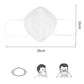 5/10/20/30 PCS KN95 Dustproof Anti-fog Breathable Face Masks 95% Filtration N95 Masks Features As KF94