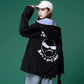 Reversible Jacket Women Loose Spring and Autumn Baseball Uniform Jacket Double-sided Wear Top