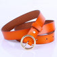 Belt Fashion Women Leather Alloy Pin Buckle Waist Strap Belt Slim Waistband