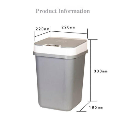 Intelligent Sensor Trash Can 15 Liters Household Toilet with Lid Living Room Bathroom Dormitory Automatic Deodorant Waterproof Large Classification
