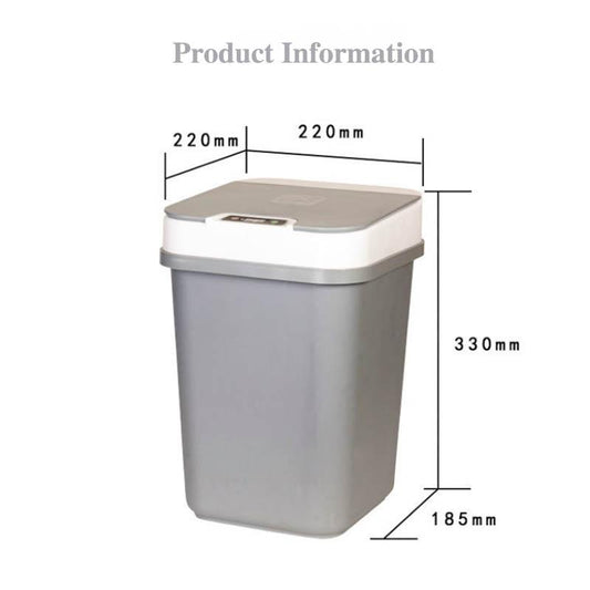 Intelligent Sensor Trash Can 15 Liters Household Toilet with Lid Living Room Bathroom Dormitory Automatic Deodorant Waterproof Large Classification