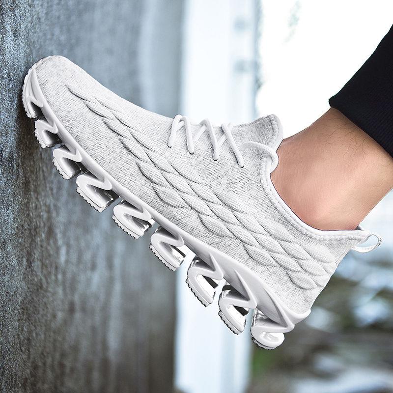 Outdoor Men Running for Men Jogging Walking Sports Shoes Lace-up Athietic Breathable Blade Sneakers