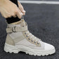 British Male Martin Boots Korean Style High-top All-match Boots Inner Heightened Casual Tooling Boots