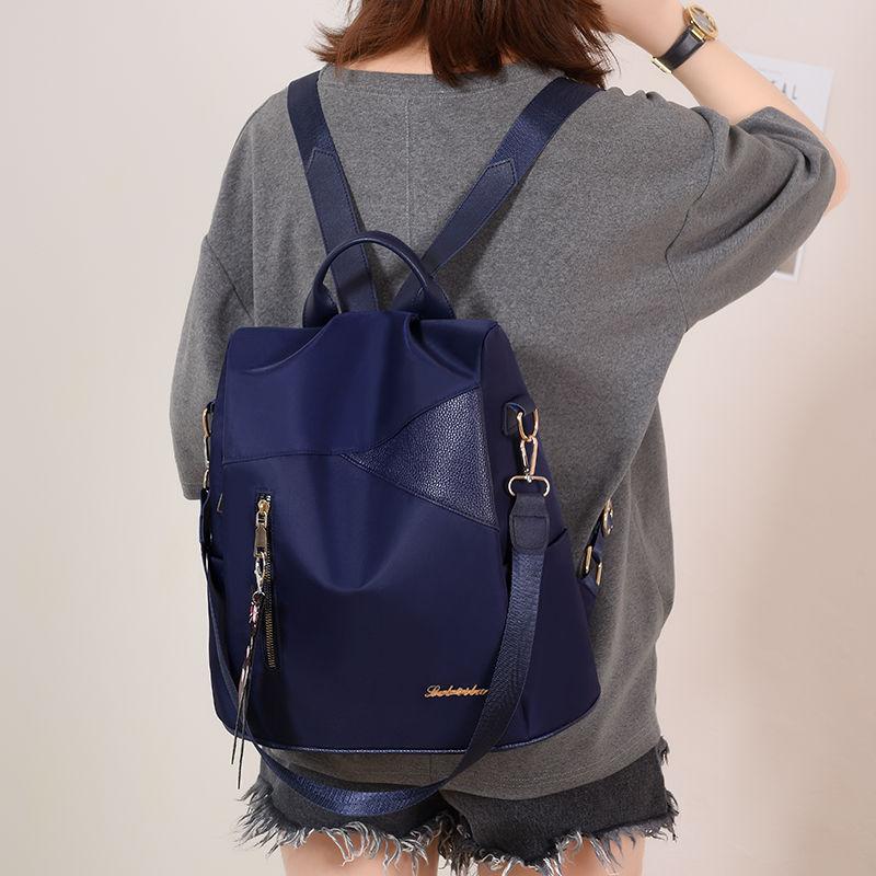 Backpack Women Trend All-match Canvas Fashion Ladies Backpack Large-capacity School Bag Small Bag