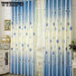WTEMPO Curtain Finished Bedroom Living Room Dormitory Rental Curtain Fabric Hook Hanging Curtain