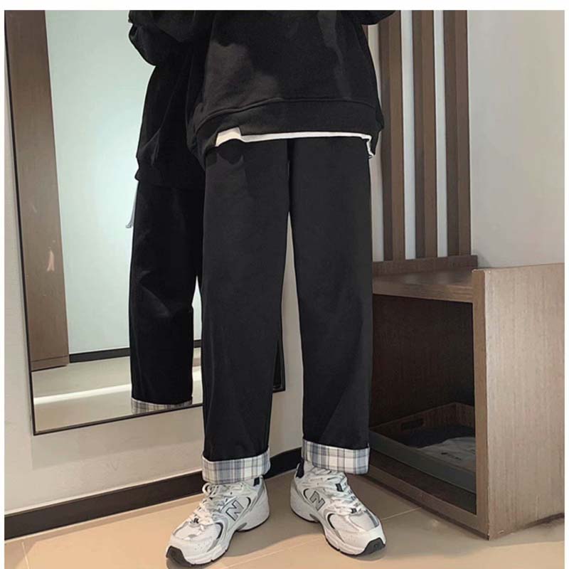 Men's Spring New Casual Pants Men's Summer Thin Loose Straight-leg Pants