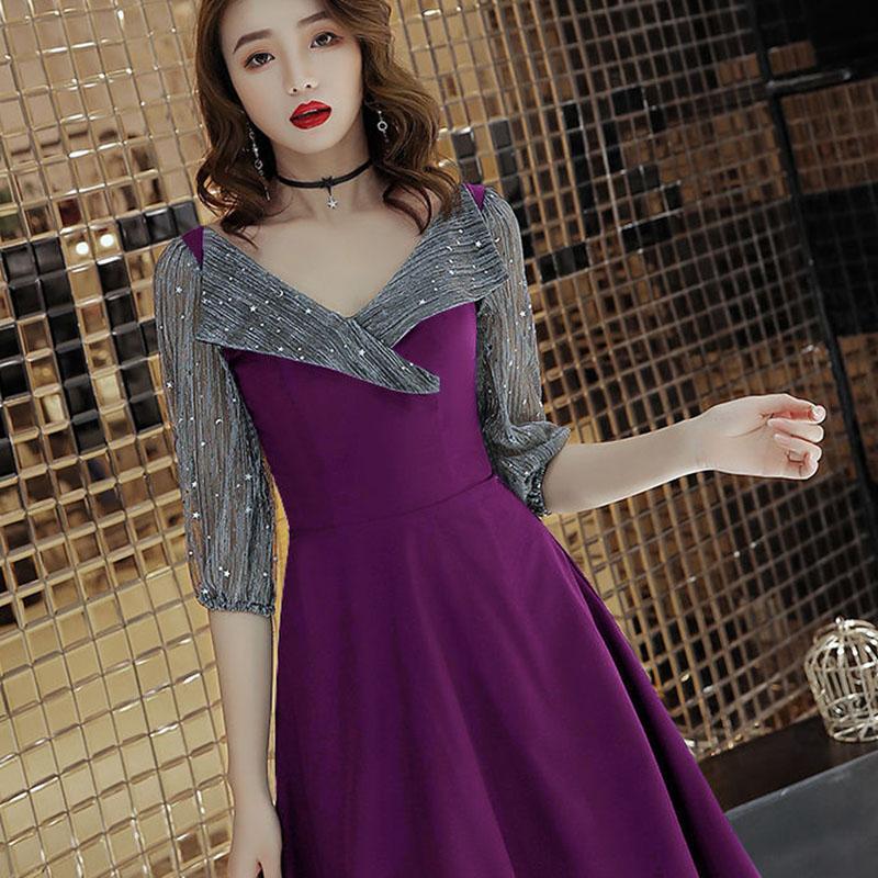 Women's Summer Mesh Dress V-Neck Slim Suit Skirt