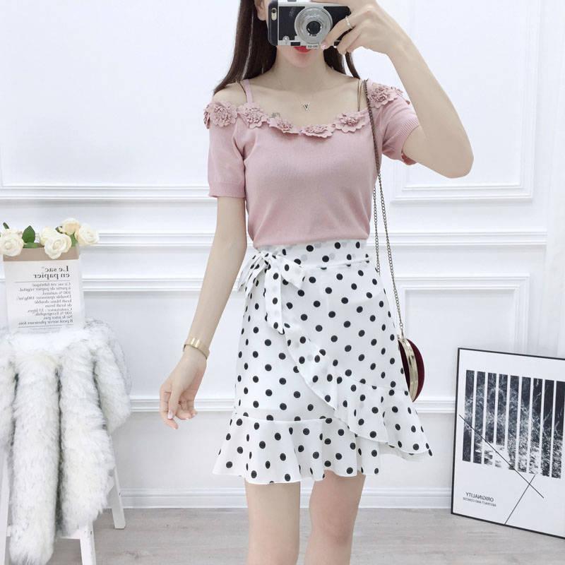 Bohemian Print Summer Skirts Womens Ruffle Floral Short Skirt High Waist Chiffon Beach Mini Skirt