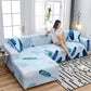 Solid Color Elastic Universal Slipcover All-inclusive Anti-slip Sofa Covers Towel for Dining Room 1/2/3/4 Seater Stretch Sofa Covers