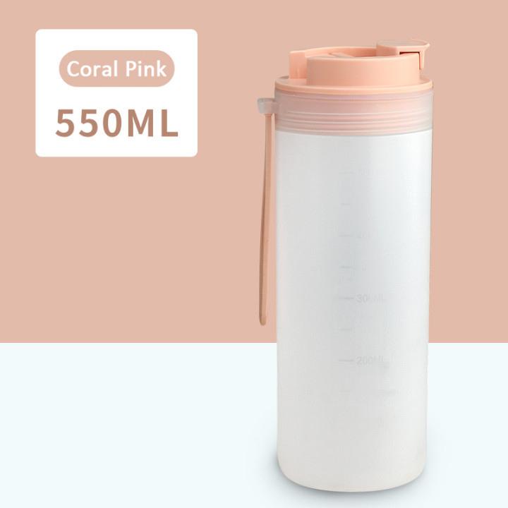 Portable Travel Water Bottle Plastic Sport Bottle for Kids Drinking Leak Proof Milk or Juice Bottle