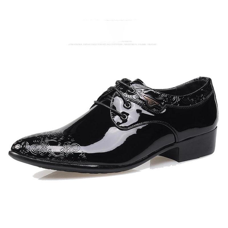 Men's Business Dress Shoes Youth British Korean Breathable Trendy Shoes