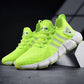 2021 New Fly Woven Mesh Shoes Breathable Lightweight Casual Running Shoes