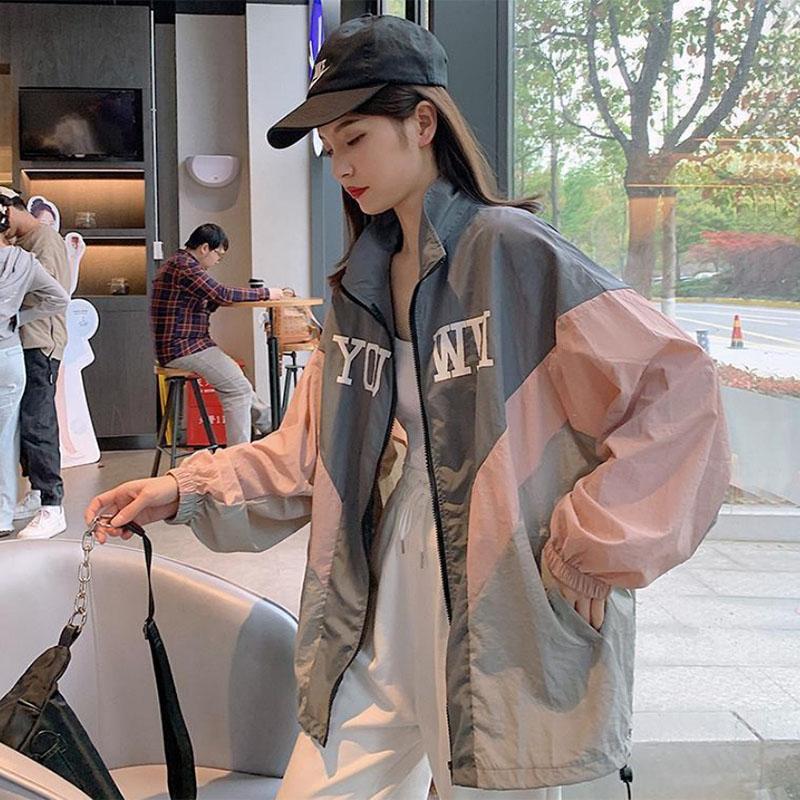 Jacket Women's Summer Sports Casual Baseball Uniform Small All-match Breathable Thin Section Sunscreen Clothing Summer