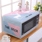 Microwave Oven Cover Dust Cover Fabric Cover Oil Cover Cloth Oven Cover Three-sided All-inclusive