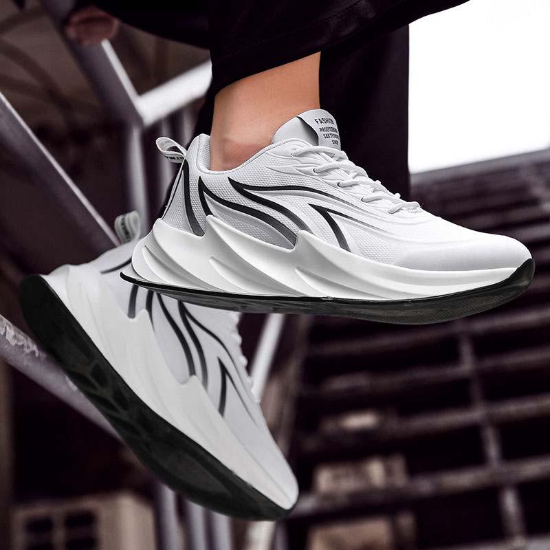 Men'shoes Breathable Sneakers Full Palm Air Cushion Basketball Shoes Non-slip Wear-resistant Running Shoes