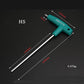 Hexagonal Wrench T-Screwdriver Auto Repair Tool Industrial Companion Tool