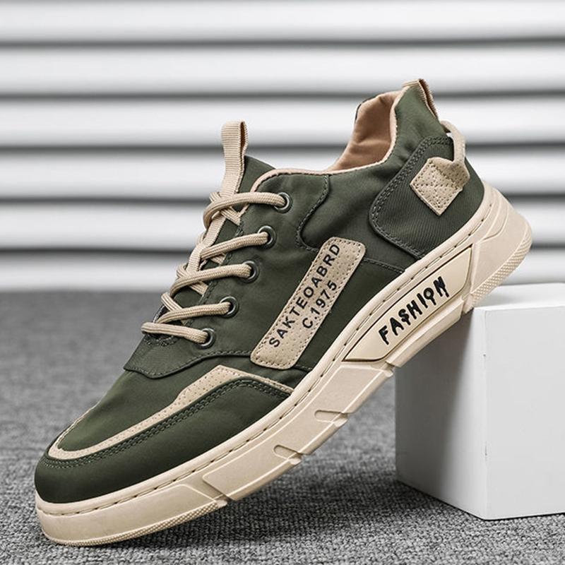 Summer Breathable Men's Shoes Korean Style Boys Board Shoes Umbrella Canvas Shoes All-match Sports Casual Shoes