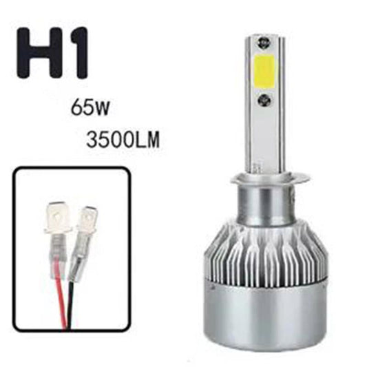 Car Headlights 65W Ultra-bright Concentrating Front Headlights H1 H3 H4 H7 H8 H9 H11 High and Low Beam Light Integrated 12V24V Strong Light