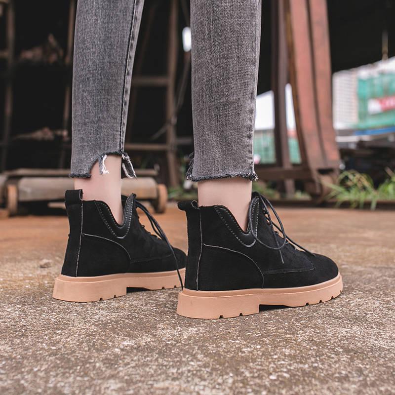 Women Martin Boots Autumn Winter Boots Classic Snow Ankle Boots Winter Suede Warm Women Shoes
