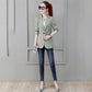 Autumn Women Plaid Blazers and Jackets Work Office Lady Suit Slim Single-breasted Business Female Blazer Coat Women's Casual Jacket