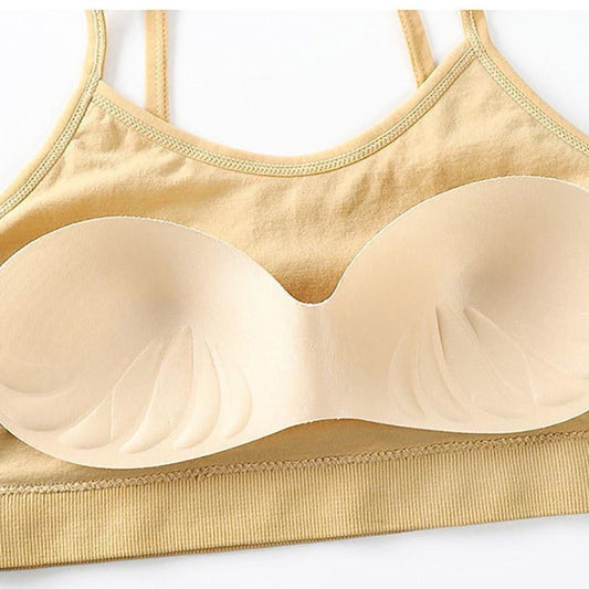 Breathable Quick-drying High-elasticity No Steel Ring Gathered Anti-sagging Camisole Women's Tube Top Wrap-around Bra