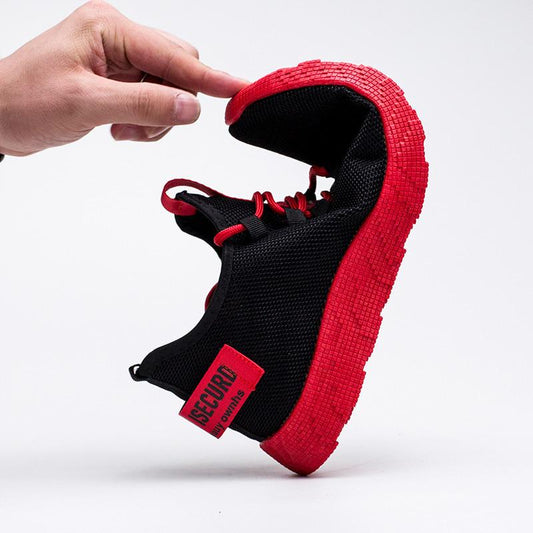 Men Sneakers Breathable Lace Up Men Mesh Shoes Fashion Casual No-slip Men Vulcanize Shoes