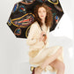 Ultra-light Creative Three-fold Umbrella Female Sun Umbrella Anti-ultraviolet Folding Sunscreen Black Plastic Sunny Umbrella Dual-use