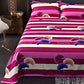 Thick Skin Care Twill Single-piece Bed Sheet Single Double Cover Sheet Household Bedding
