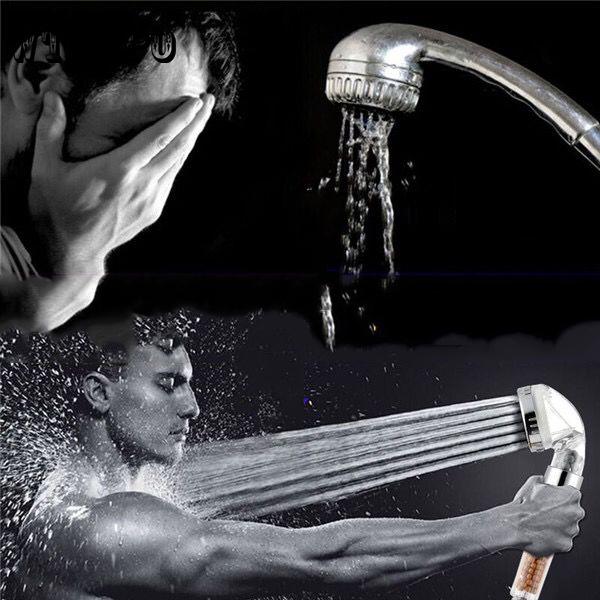 Brand Shower Head Anion Spa Filtration Shower Head Handheld Nozel Sprinkler Bathroom