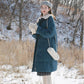 Women's Down Padded Jacket Mid-length Autumn and Winter Jacket Over-the-knee Padded Jacket Thick Loose Padded Jacket