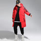 Over The Knee To Overcome The Thick Mid-length Men's Down Jacket Winter White Duck Down Jacket