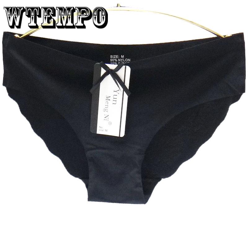 WTEMPO 6 Pcs/Lot Women's Panties Cotton Female Underwear Sexy Lingerie breathable Seamless briefs