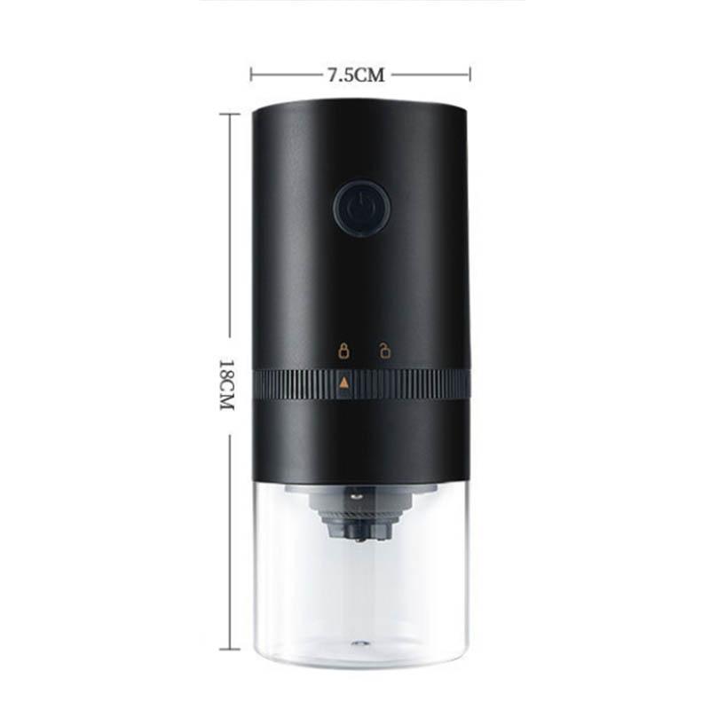 Electric Coffee Beans Grinder Home Small Crusher Charging Portable Automatic Grinding Machine Coffee Bean Mill