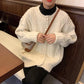 Autumn and Winter Women's Outer Wear Warm Sweater Casual Loose Thickening Retro All-match Twisted Korean Twist Knitted Cardigan