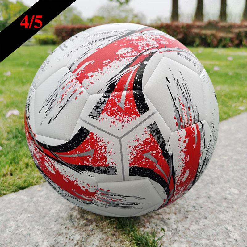 Size 4/5 Triangle Cyclone Soccer Ball Explosion-proof Soccer PU Leather Wearable Football Competition Ball