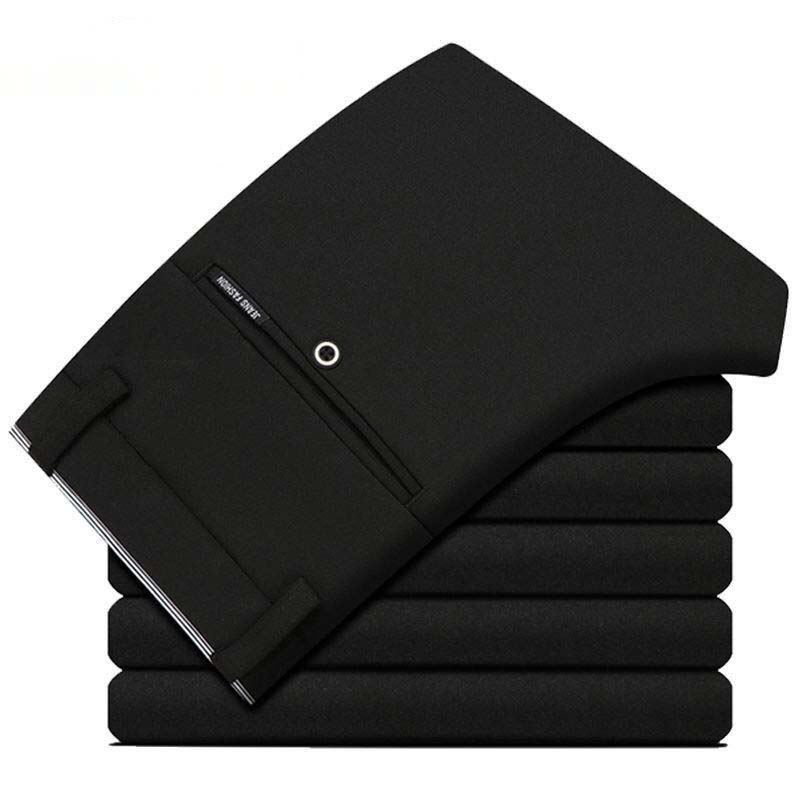 Spring and Summer Thin Young Men's Casual Stretch Trousers