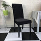 1/2/4/6pcs Solid Color Chair Cover Soft Fox Pile Fabric Chair Covers for Kitchen Dining Room Wedding Banquet Hotel