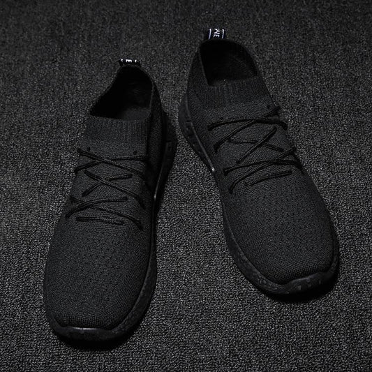Fly -Woven Breathable Shoes Male Low Top Training Shoes Casual Lightweight Shoes Running Sneakers