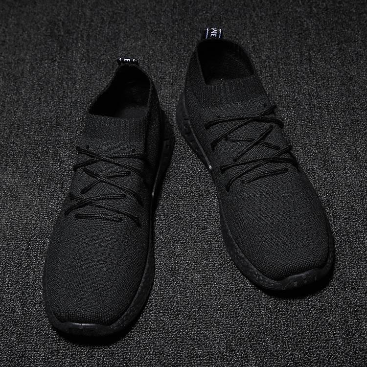 Fly -Woven Breathable Shoes Male Low Top Training Shoes Casual Lightweight Shoes Running Sneakers