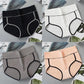 4PCS Women's High Waist Panties Cotton Crotch Antibacterial Breathable Abdominal Hip Lifting Underwear Ladies Plus Size Briefs Sexy Lingerie