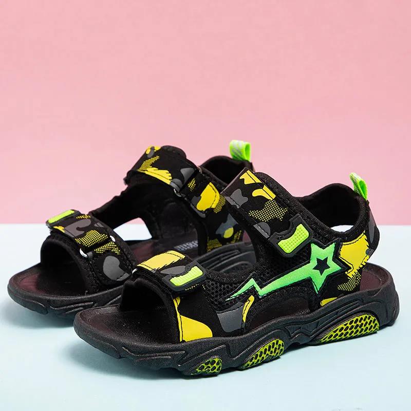 Children Sandals Fashion Boys and Girls Non-slip Summer Beach Sandals Wear-resistant and Multi-color Shoes