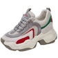 Women Sneakers Fashion Platform Sneakers Ladies Casual Shoes Woman Leather Sports Dad Shoes Female