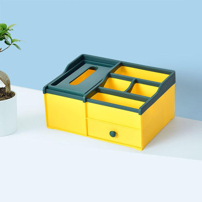 Multifunctional Paper Box Home Living Room Desktop Storage Box Bathroom Tissue Box Bedroom Office Paper Box