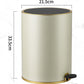 Trash Can Large Capacity Stainless Steel Foot-operated Household Kitchen Bedroom Light Luxury Style Net Red Bathroom with Lid Deodorant