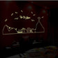 St. Paul's Silhouette Fluorescent Sticker Bedroom Sofa Background Wall Sticker Fashion Luminous