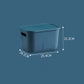 Desktop Storage Box Multi-functional Debris Storage Box Plastic with Cover Clothing Storage Basket Strapping Basket Underwear Finishing Box