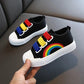 Spring and Autumn Girls' Shoes Boys White Shoes Baby Shoes Rainbow Girls Shoes