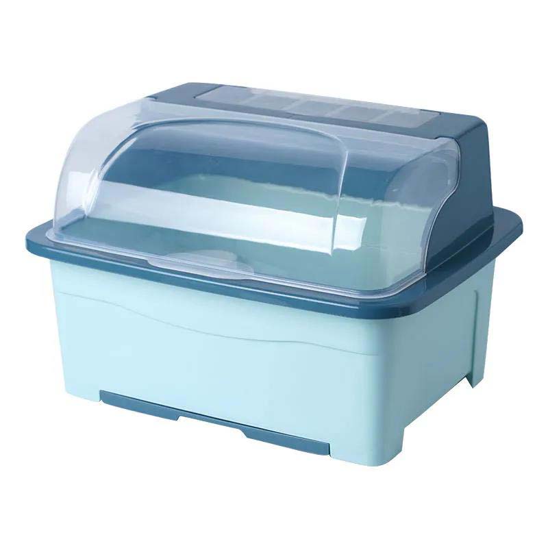 Kitchen Shelf Packing Bowl Chopstick Storage Box Household In A Box Dish Storage Shelving Countertop Cupboard