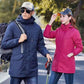 Jacket Two-piece Detachable Windproof and Waterproof Windbreaker Autumn and Winter Couple Coat Men and Women Cotton Windproof and Rainproof Jacket