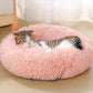 Dog Bed Mat Round Plush Cat Bed Soft Warm Pets Nest Kennel Small Pet Cushion Sleeping Sofa Cotton Bed Dogs House Winter Warm Beds Doggy Sleep Mat